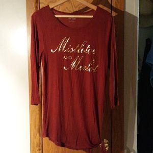 Side Knot Long Blouse